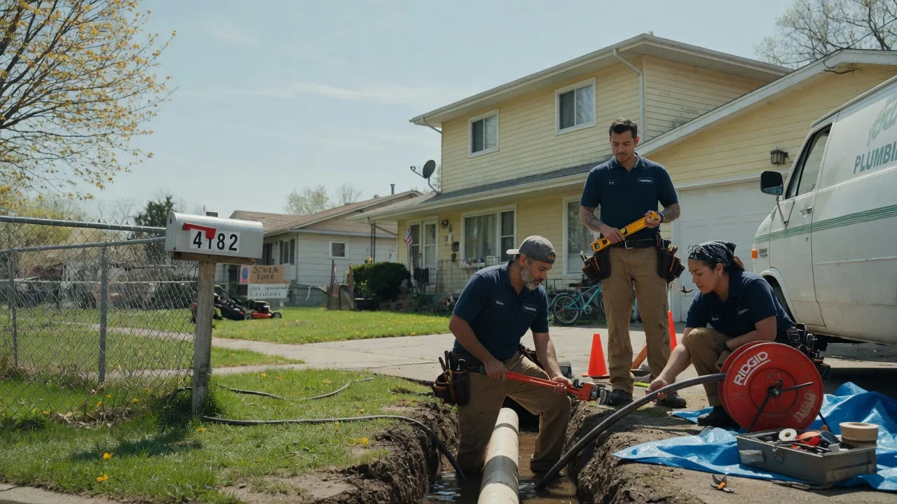 Gas Line Repair in La Farge, WI near me